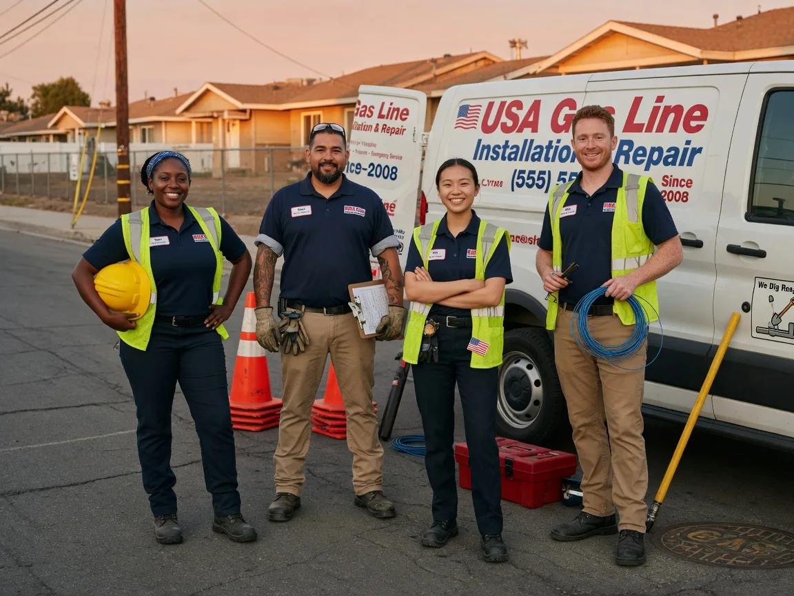 Gas Line Installation company in Oakhurst, CA